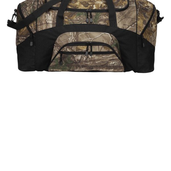 Camouflage Colorblock Sport Duffel Thumbnail