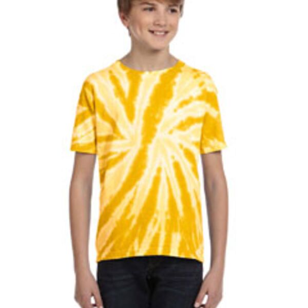 Youth 5.4 oz., 100% Cotton Twist Tie-Dyed T-Shirt Thumbnail